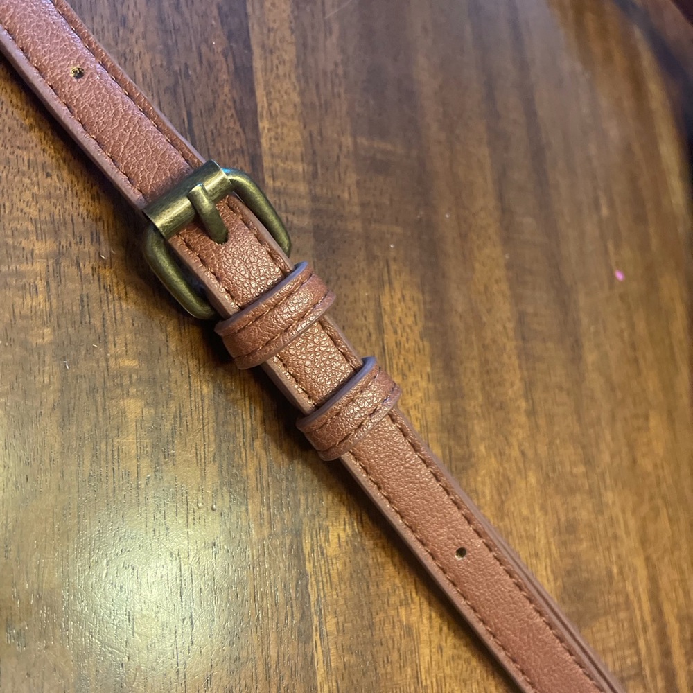 NWOT Frye and Co. Geometric Patchwork Crossbody Bag - Picture 9 of 10